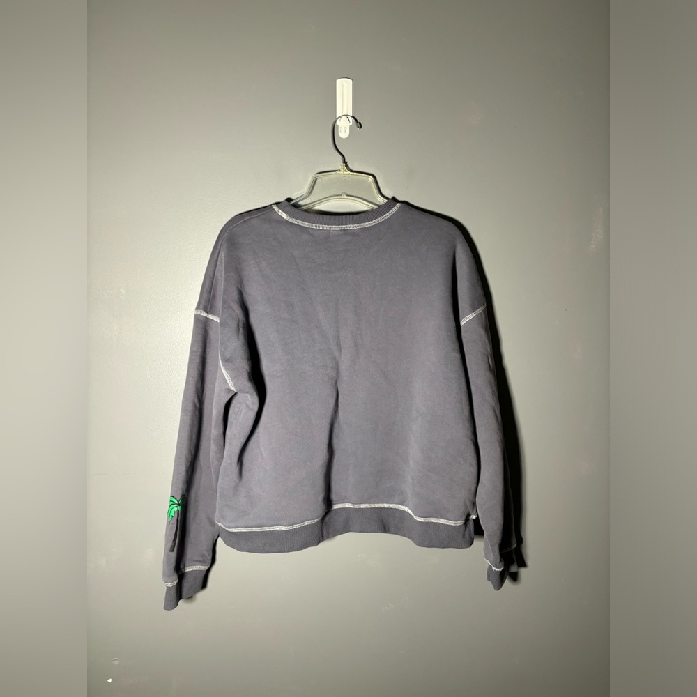 Edikted Take Time for Yourself Crewneck Sweatshirt Size Medium - Picture 2 of 4